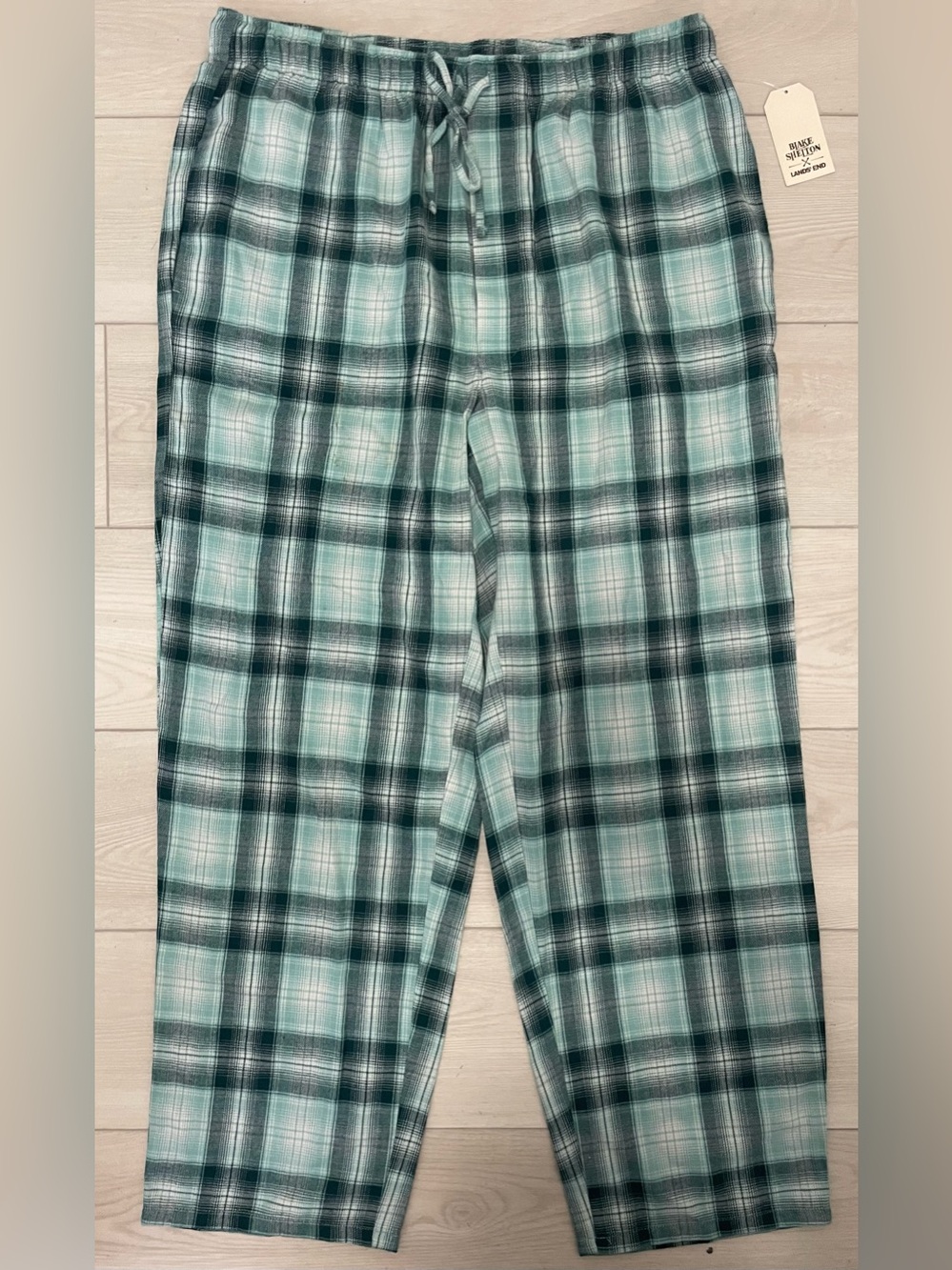 Lands' End Blake Shelton Men’s Plaid Pajama Pants